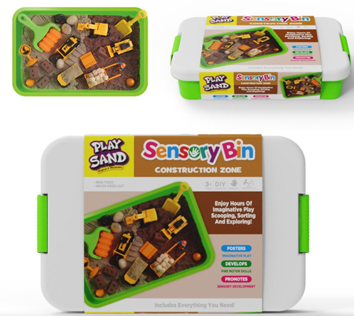 Picture of Sensory Bin Construction Zone Enabled