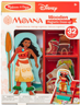 Picture of Disney Princess Moana Magnetic Dress-Up Wooden Doll